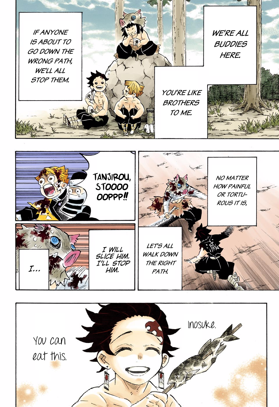 Demon Slayer: Kimetsu no Yaiba – manga in colored Chapter 201 - Page 18