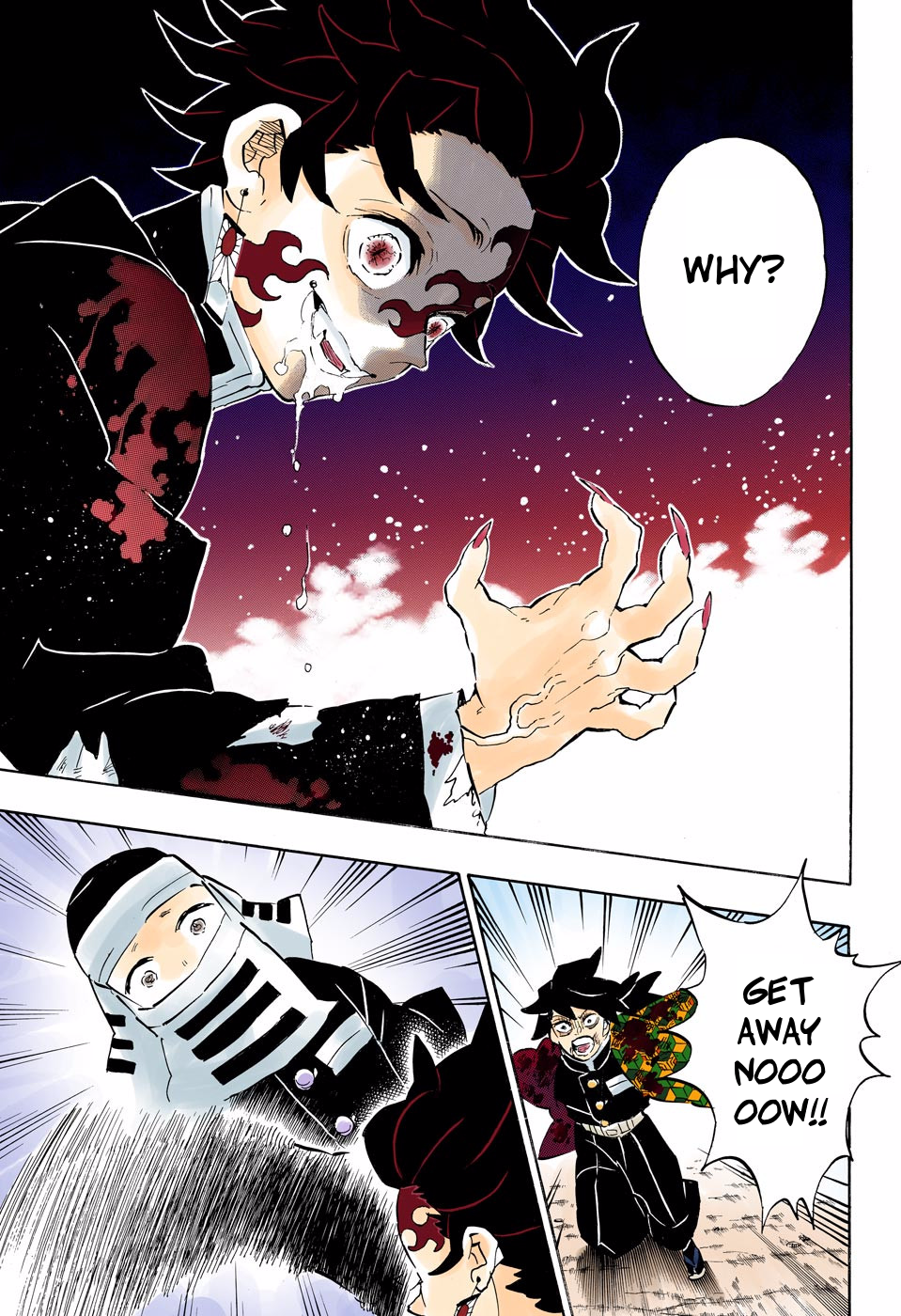 Demon Slayer: Kimetsu no Yaiba – manga in colored Chapter 201 - Page 9