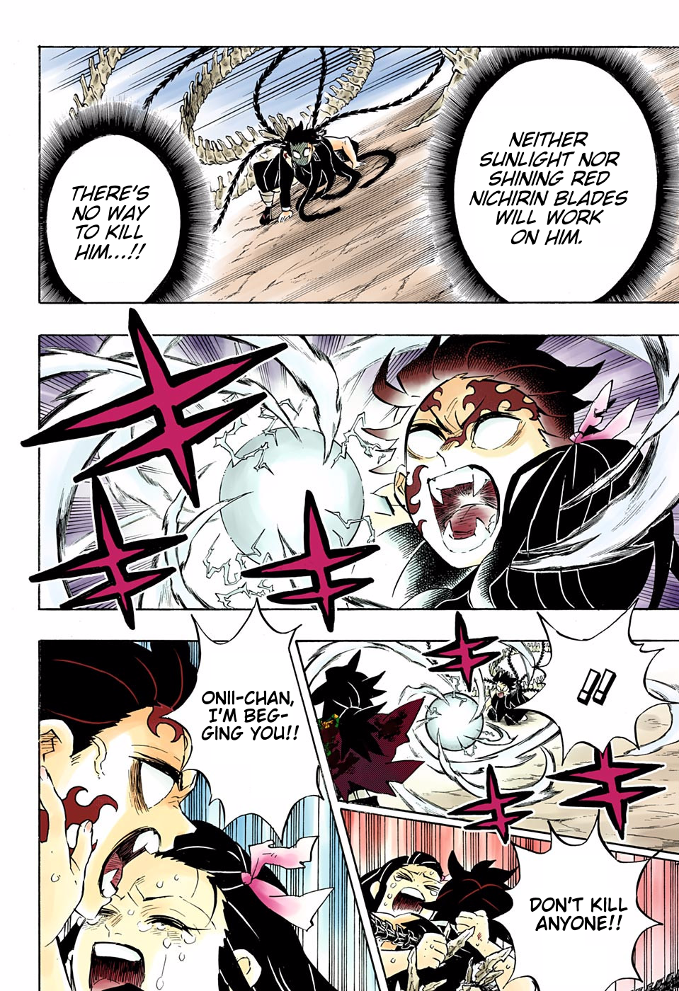 Demon Slayer: Kimetsu no Yaiba – manga in colored Chapter 202 - Page 10