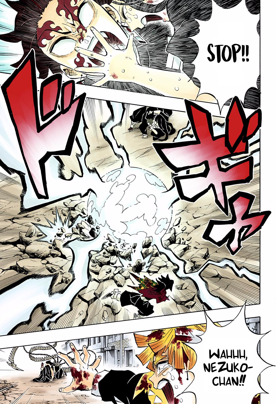 Demon Slayer: Kimetsu no Yaiba – manga in colored Chapter 202 - Page 11