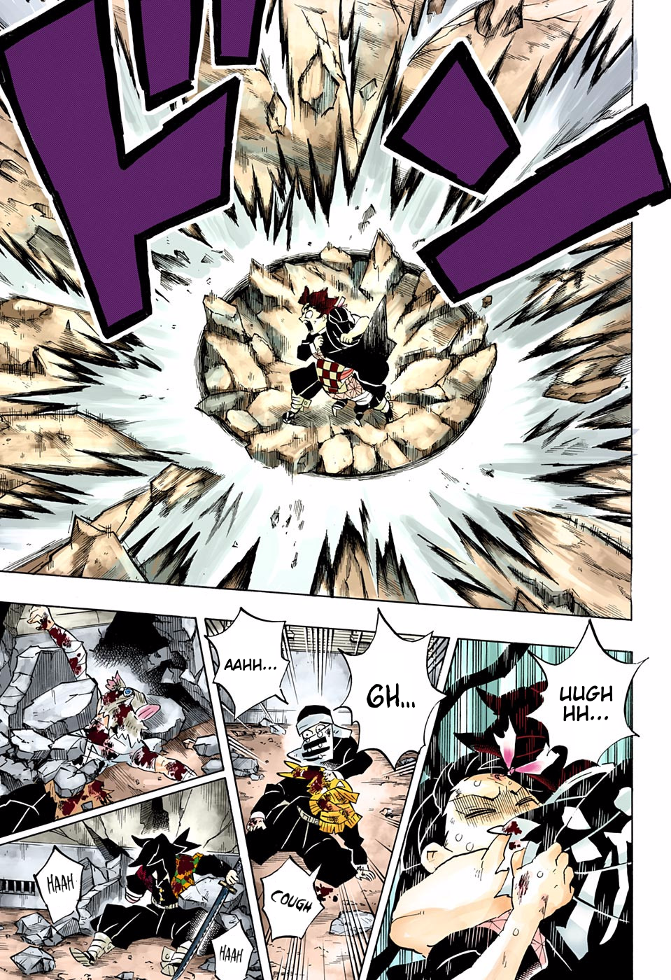 Demon Slayer: Kimetsu no Yaiba – manga in colored Chapter 202 - Page 7