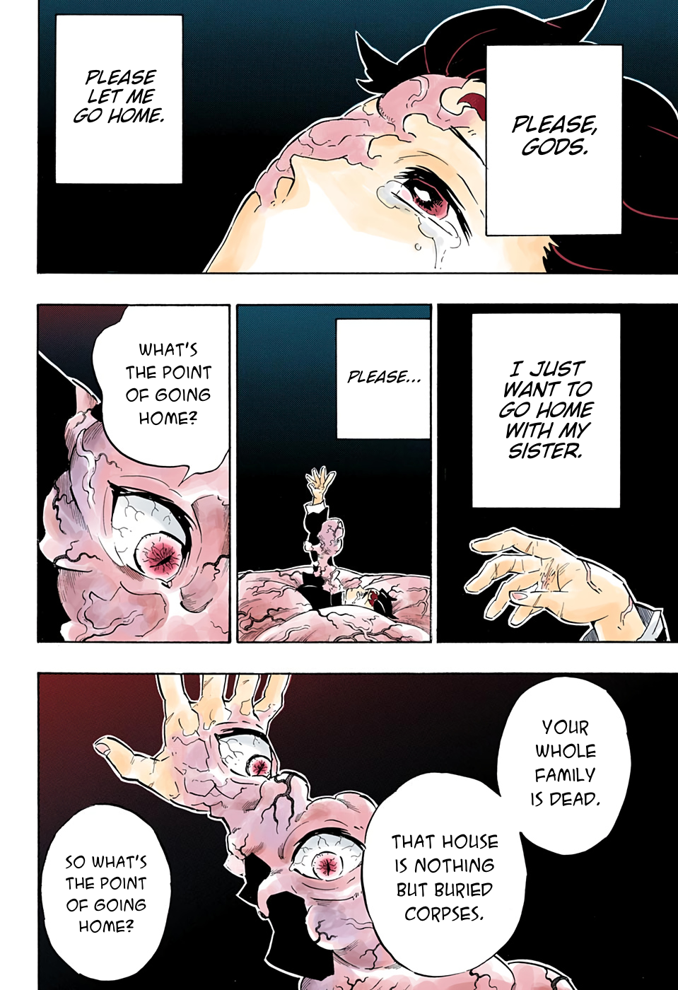 Demon Slayer: Kimetsu no Yaiba – manga in colored Chapter 203 - Page 2