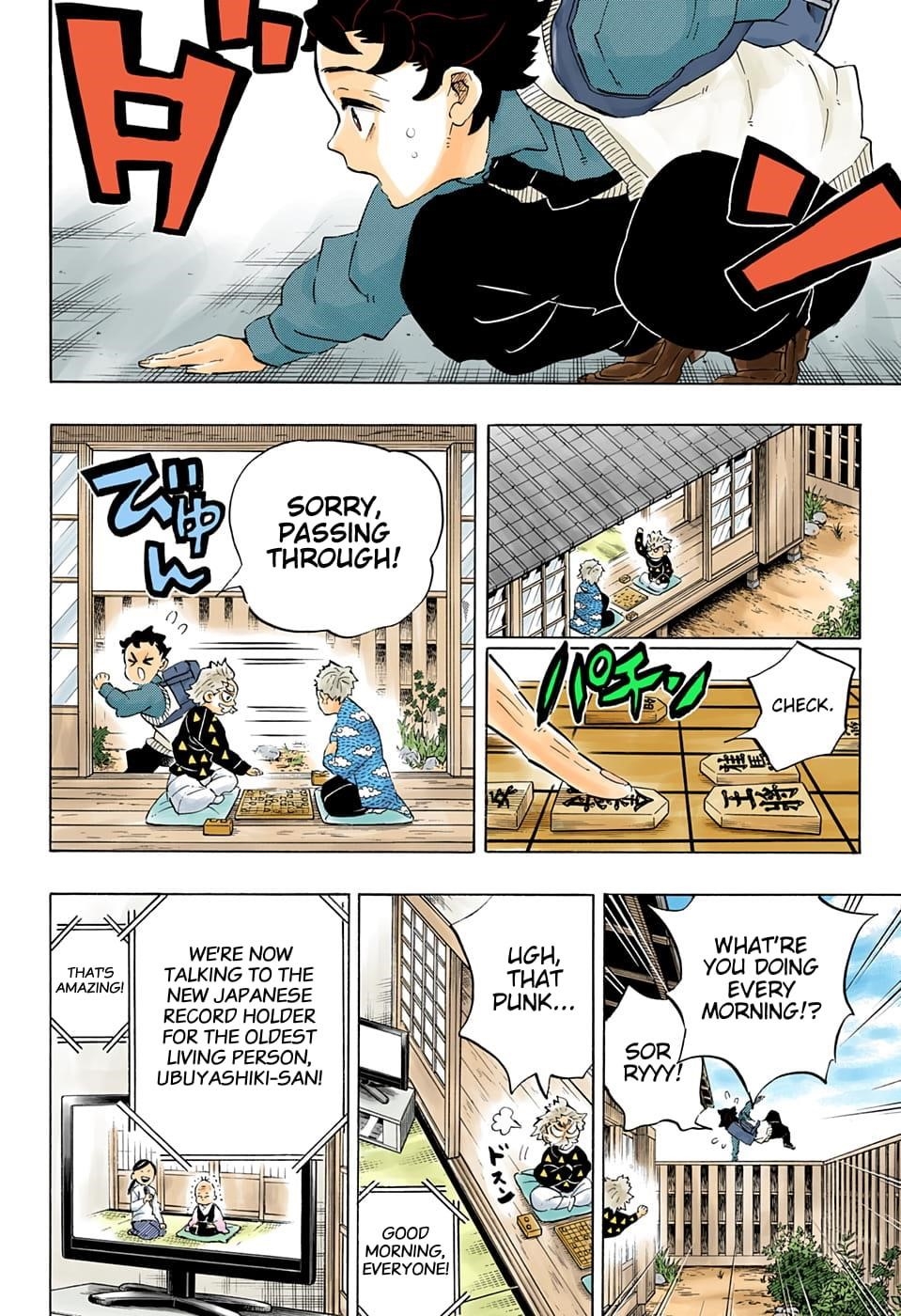 Demon Slayer: Kimetsu no Yaiba – manga in colored Chapter 205 - Page 13