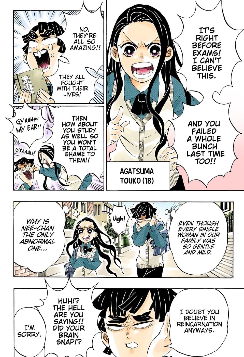 Demon Slayer: Kimetsu no Yaiba – manga in colored Chapter 205 - Page 5