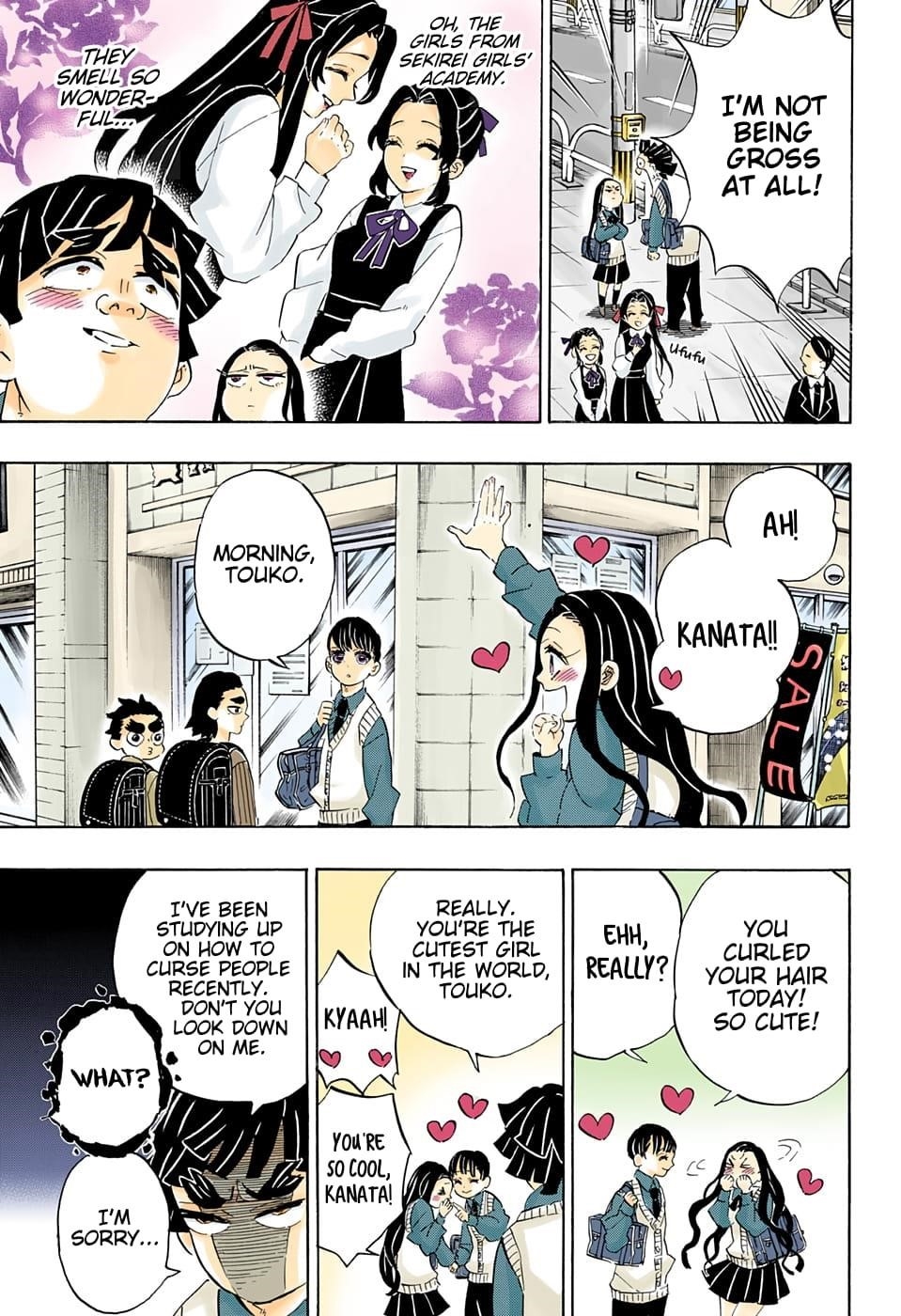 Demon Slayer: Kimetsu no Yaiba – manga in colored Chapter 205 - Page 8