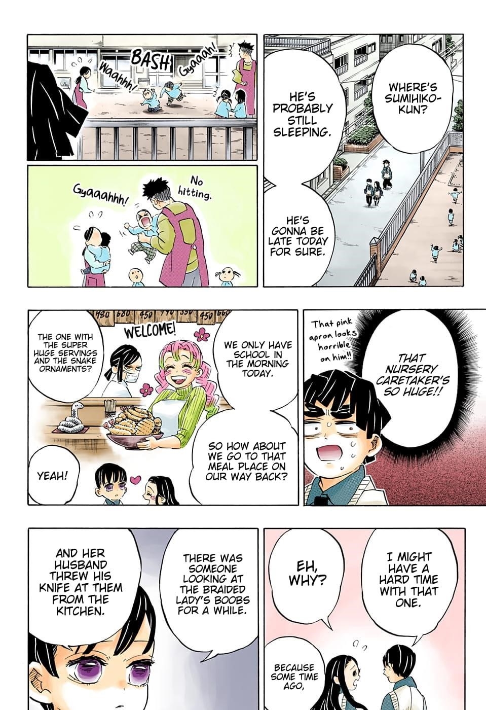 Demon Slayer: Kimetsu no Yaiba – manga in colored Chapter 205 - Page 9