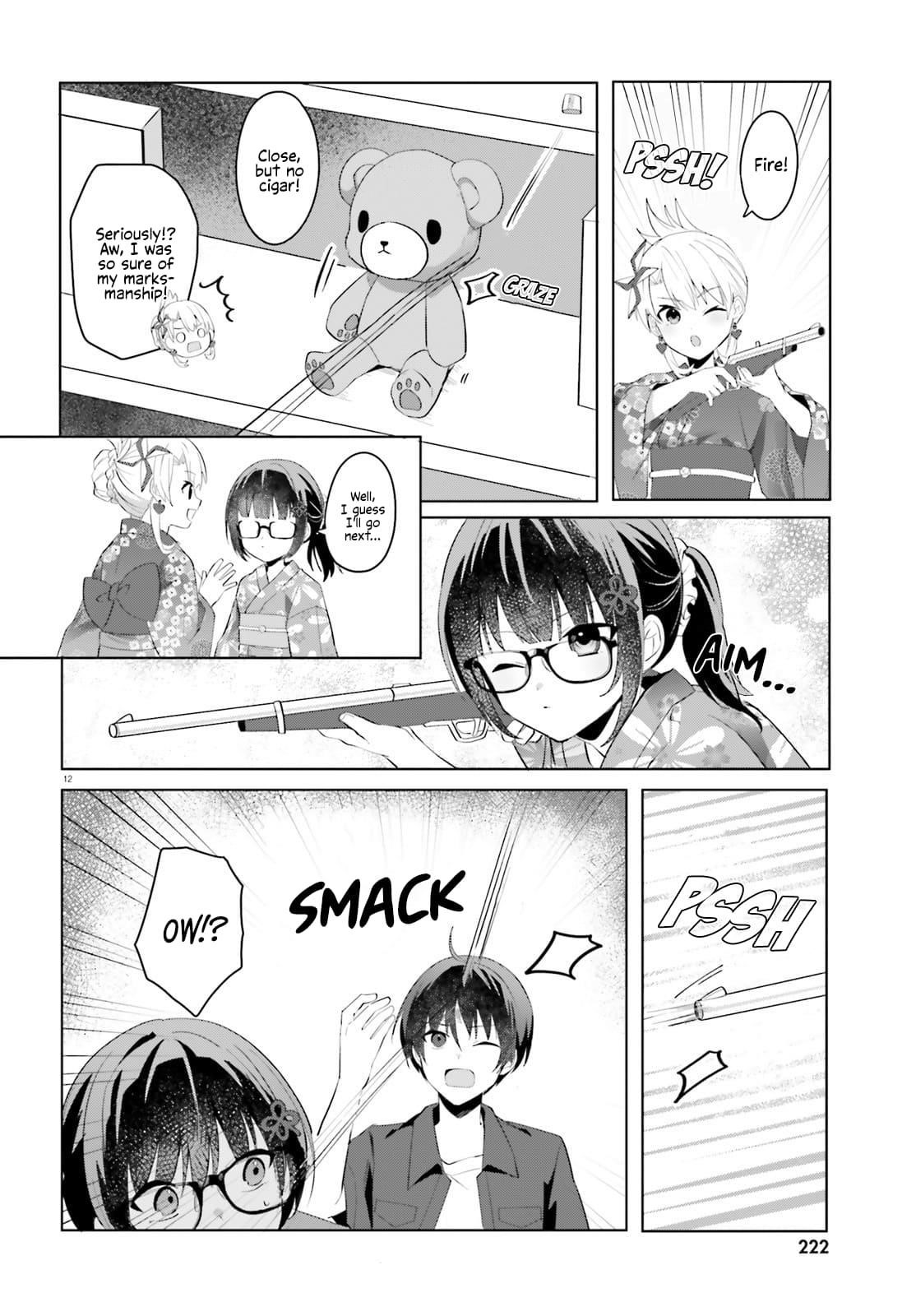 The Plain-Looking Girl, Who Became My Fiancée, Is Only Cute At Home Chapter 19 - Page 12