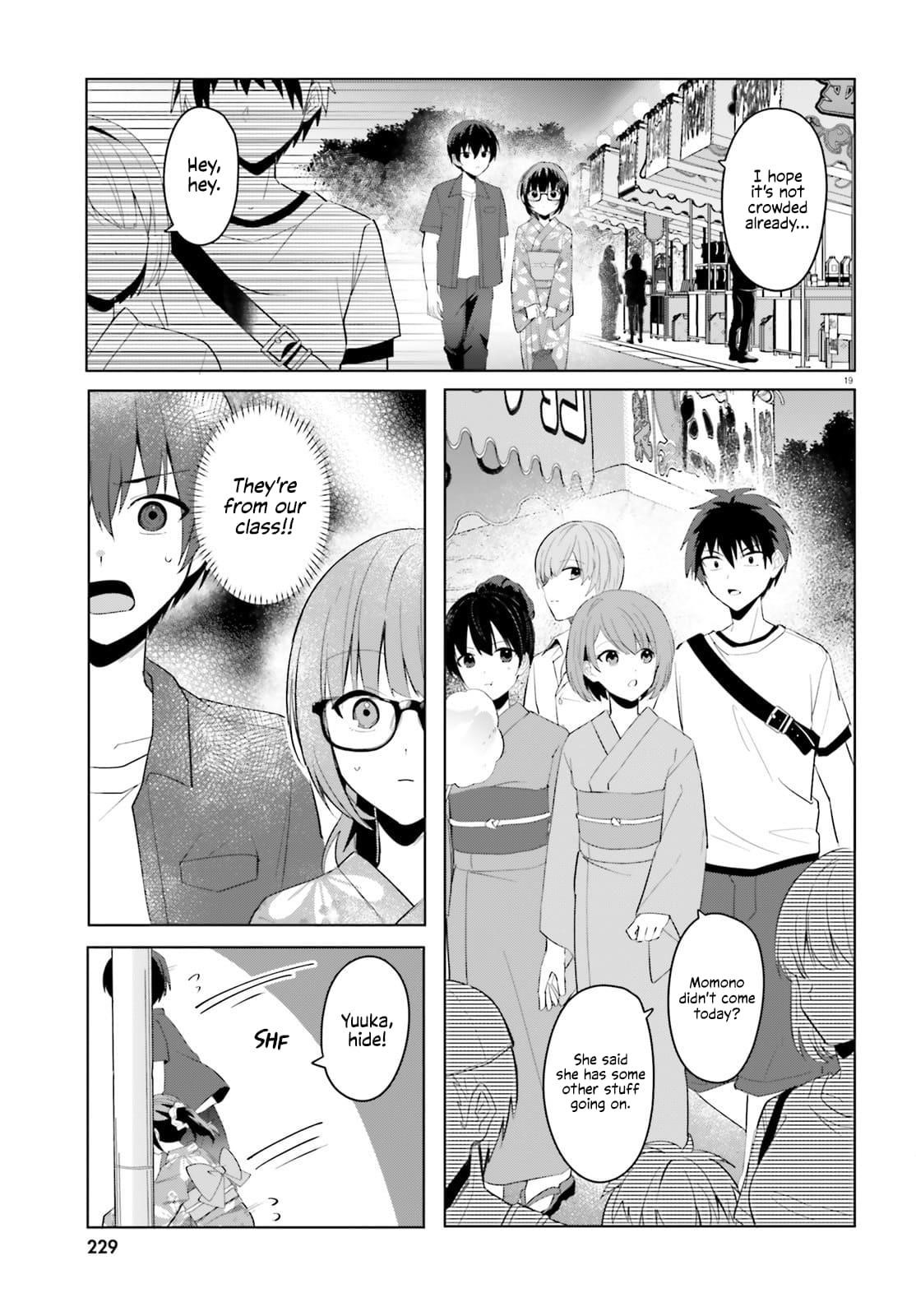 The Plain-Looking Girl, Who Became My Fiancée, Is Only Cute At Home Chapter 19 - Page 19