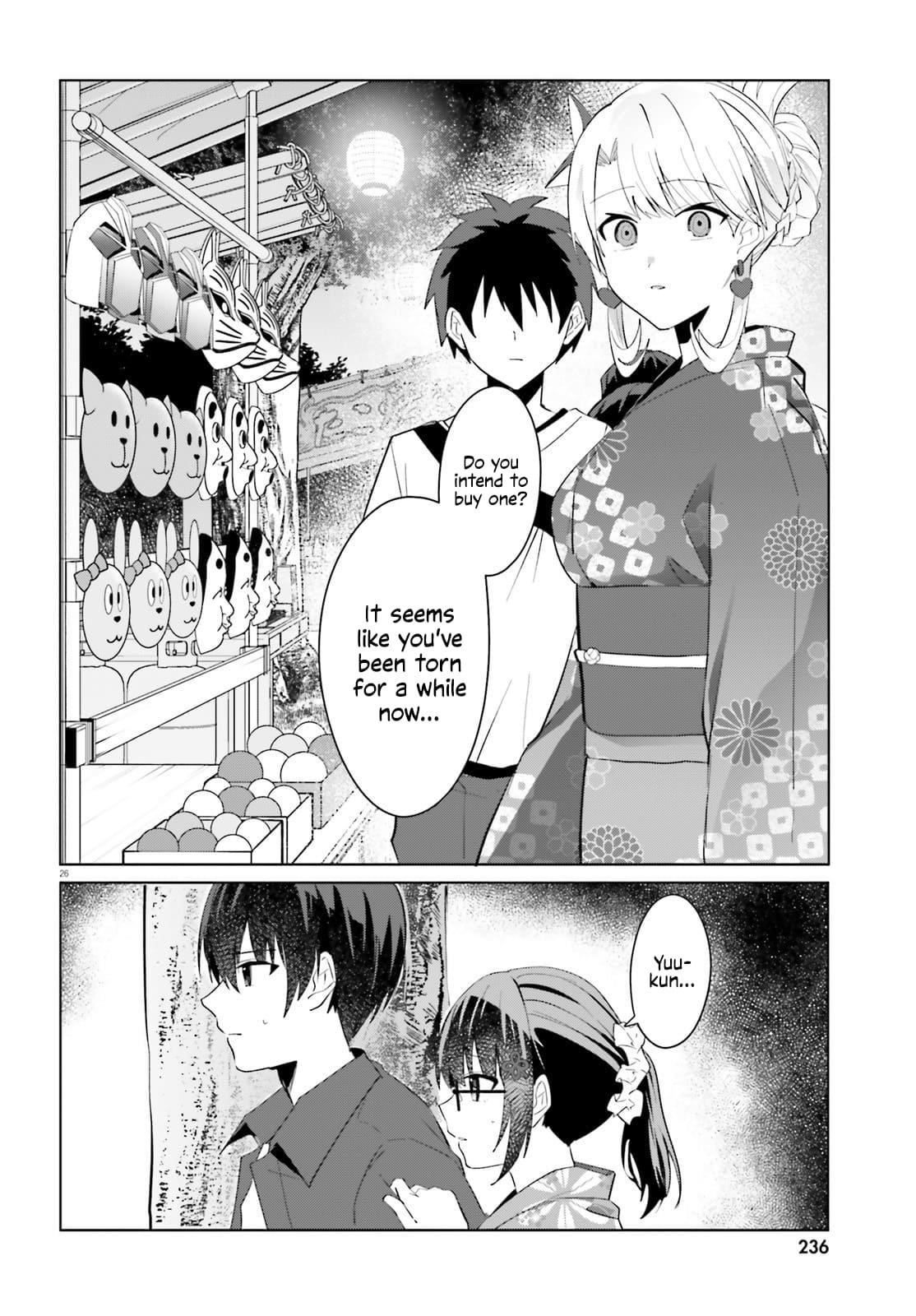 The Plain-Looking Girl, Who Became My Fiancée, Is Only Cute At Home Chapter 19 - Page 26