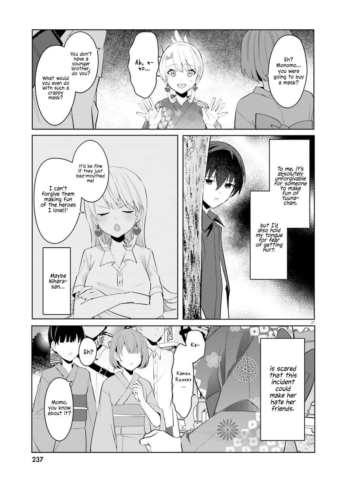 The Plain-Looking Girl, Who Became My Fiancée, Is Only Cute At Home Chapter 19 - Page 27