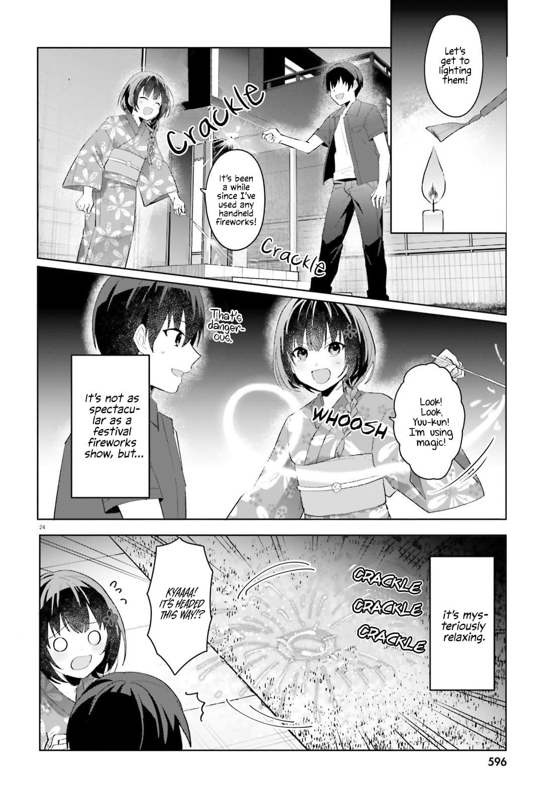 The Plain-Looking Girl, Who Became My Fiancée, Is Only Cute At Home Chapter 20 - Page 24