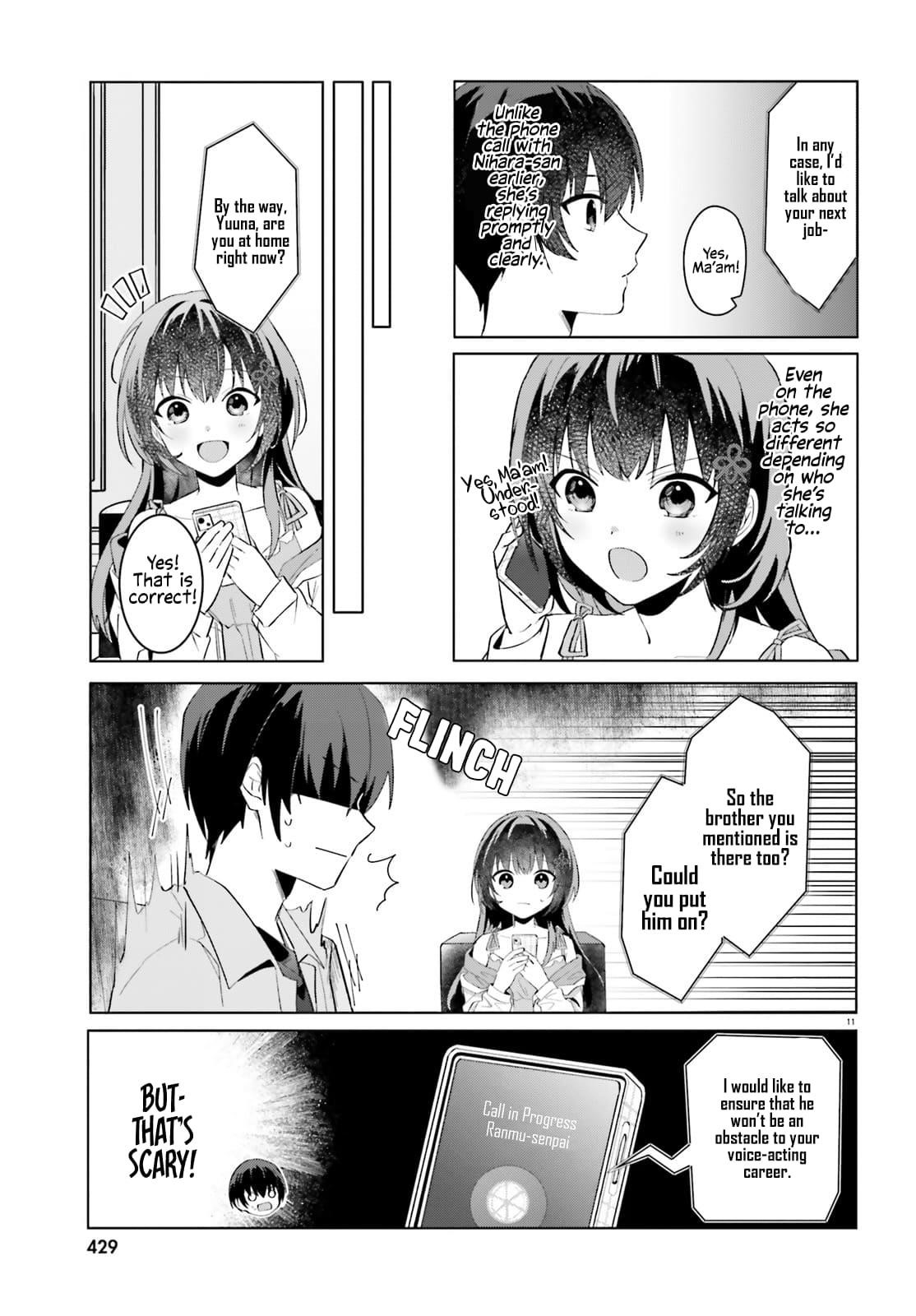 The Plain-Looking Girl, Who Became My Fiancée, Is Only Cute At Home Chapter 21 - Page 11