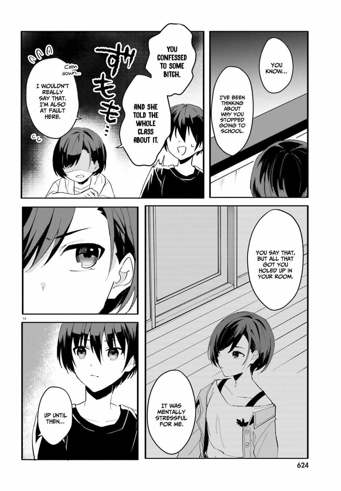 The Plain-Looking Girl, Who Became My Fiancée, Is Only Cute At Home Chapter 8 - Page 14