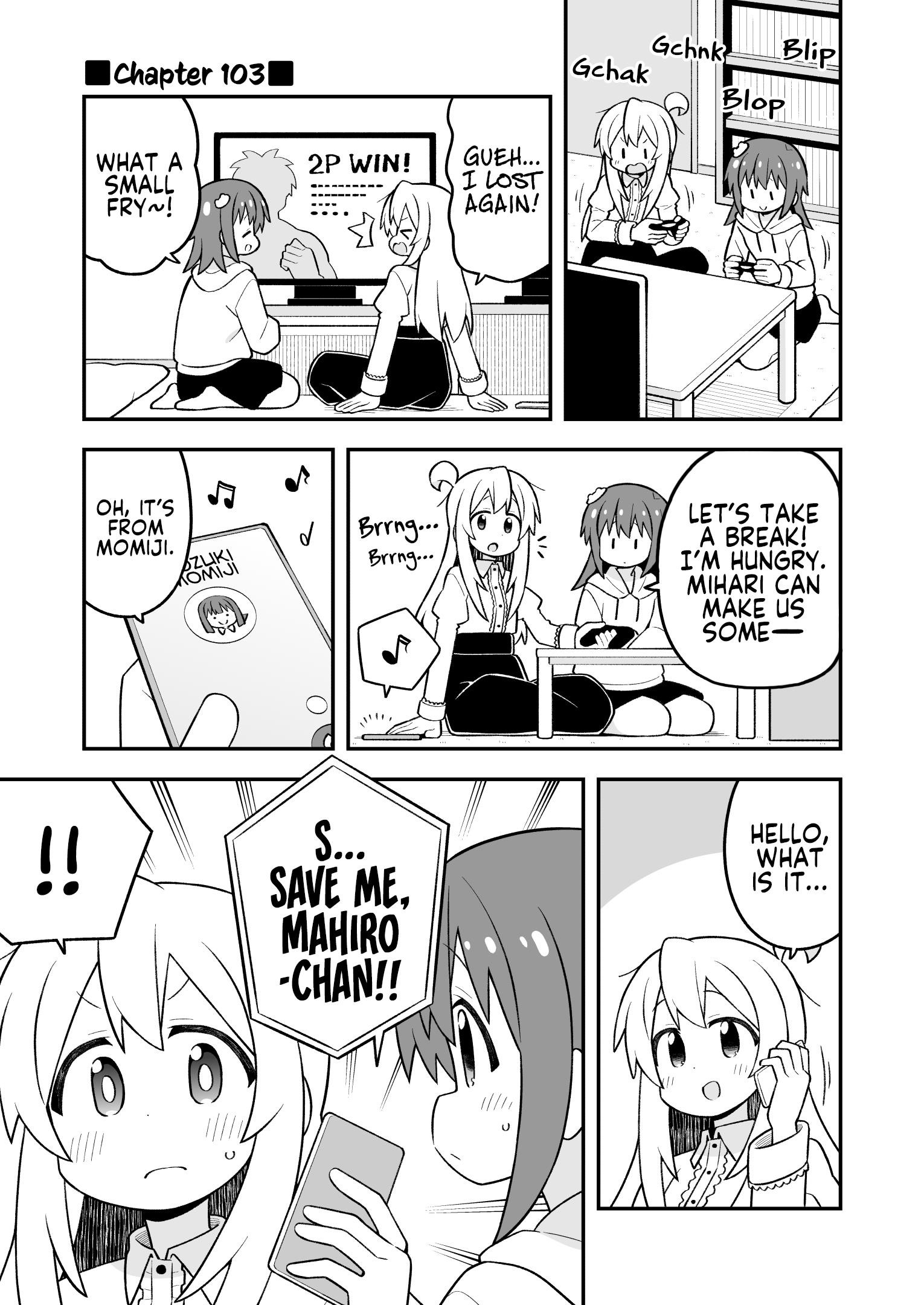 Onii-Chan Is Done For Chapter 103 - Page 1