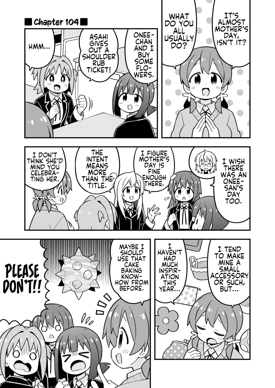Onii-Chan Is Done For Chapter 104 - Page 1