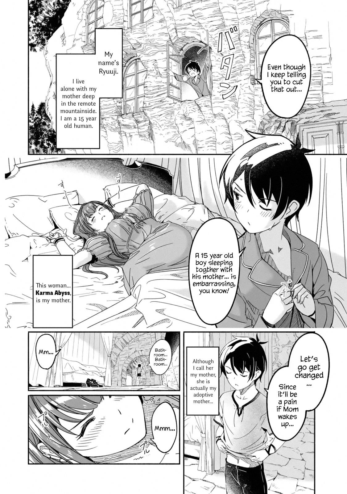 Mom, Please Don’t Come Adventuring With Me! ~The Boy Who Was Raised By The Ultimate Overprotective Dragon, Becomes An Adventurer With His Mother~ Chapter 1.1 - Page 6