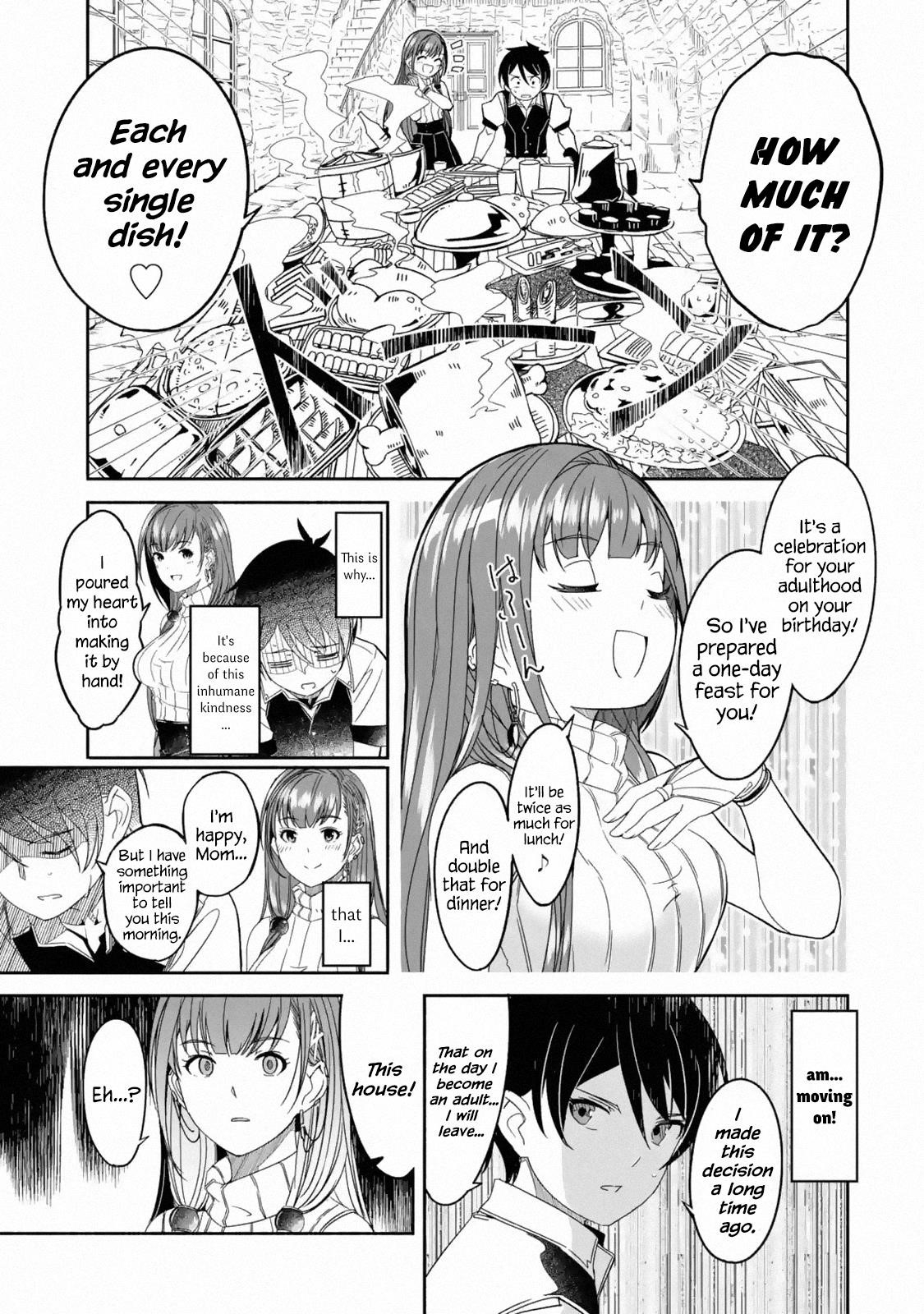 Mom, Please Don’t Come Adventuring With Me! ~The Boy Who Was Raised By The Ultimate Overprotective Dragon, Becomes An Adventurer With His Mother~ Chapter 1.2 - Page 7