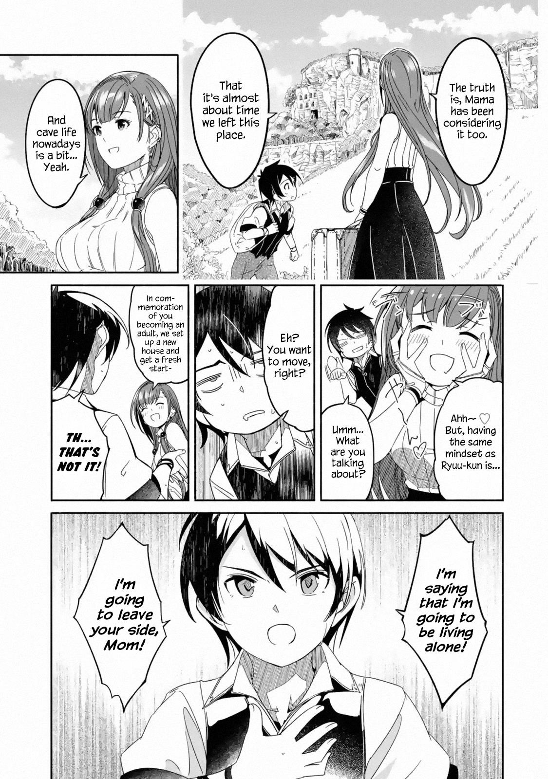 Mom, Please Don’t Come Adventuring With Me! ~The Boy Who Was Raised By The Ultimate Overprotective Dragon, Becomes An Adventurer With His Mother~ Chapter 1.2 - Page 9