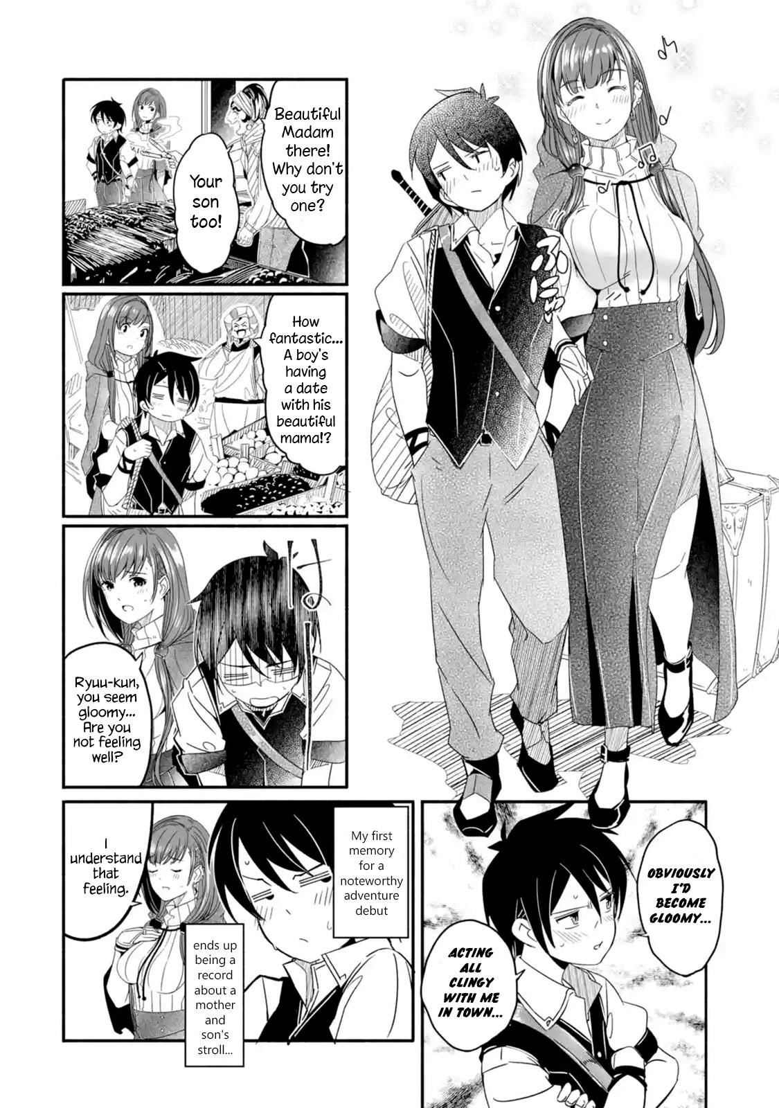 Mom, Please Don’t Come Adventuring With Me! ~The Boy Who Was Raised By The Ultimate Overprotective Dragon, Becomes An Adventurer With His Mother~ Chapter 2.1 - Page 4