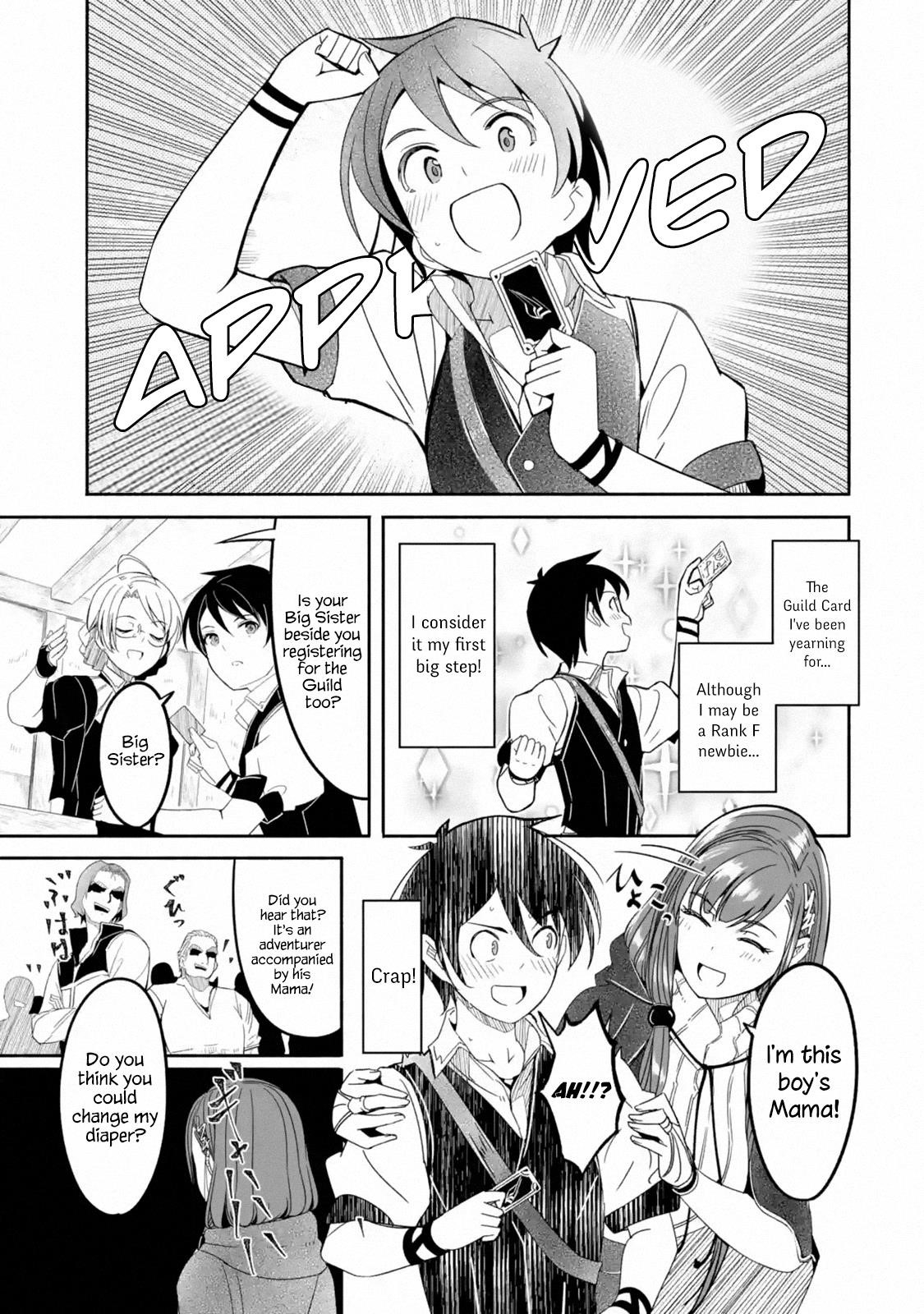 Mom, Please Don’t Come Adventuring With Me! ~The Boy Who Was Raised By The Ultimate Overprotective Dragon, Becomes An Adventurer With His Mother~ Chapter 2.2 - Page 3