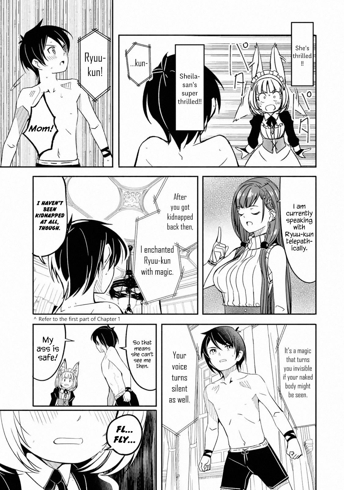 Mom, Please Don’t Come Adventuring With Me! ~The Boy Who Was Raised By The Ultimate Overprotective Dragon, Becomes An Adventurer With His Mother~ Chapter 4.5 - Page 7