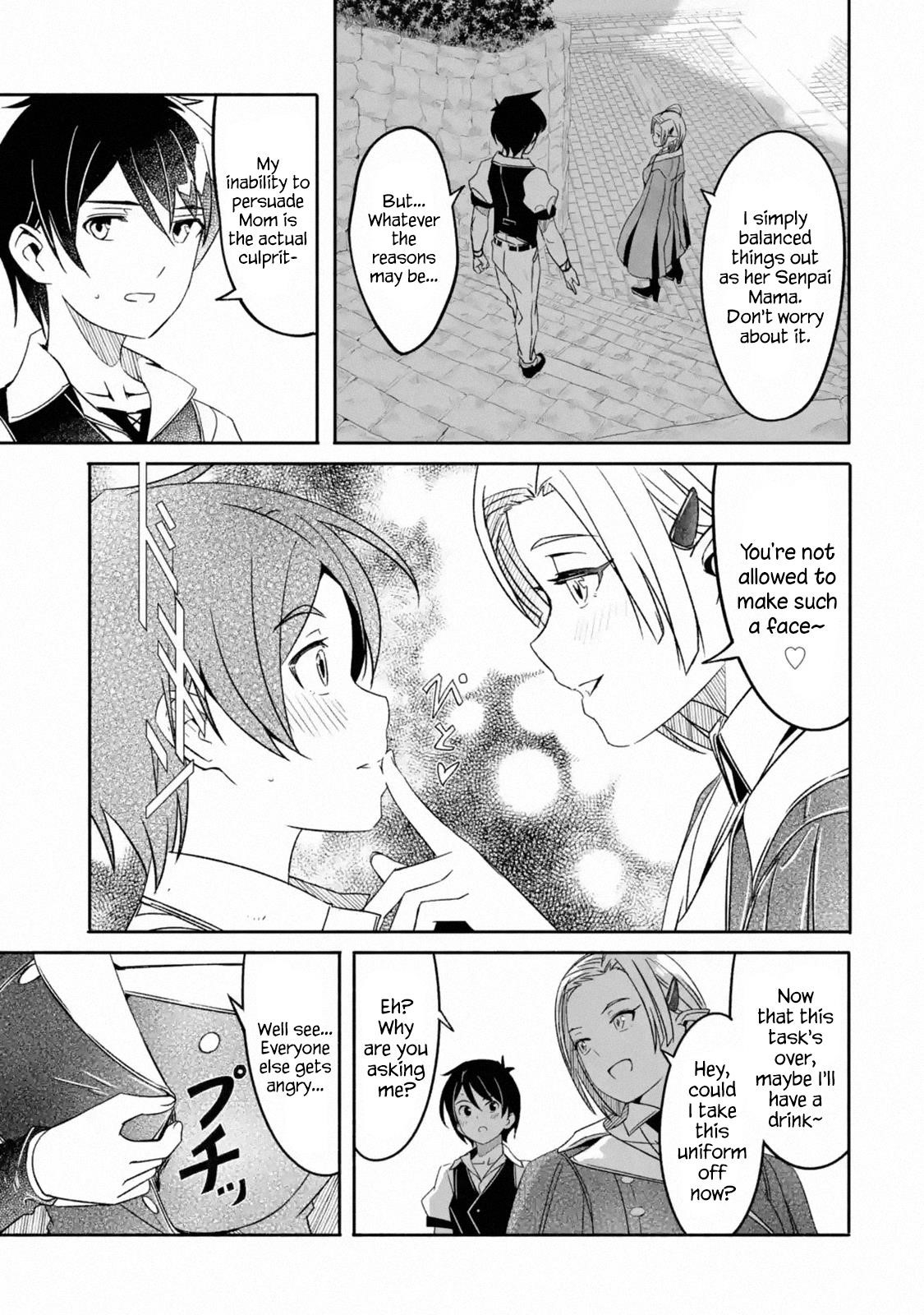 Mom, Please Don’t Come Adventuring With Me! ~The Boy Who Was Raised By The Ultimate Overprotective Dragon, Becomes An Adventurer With His Mother~ Chapter 5.1 - Page 14