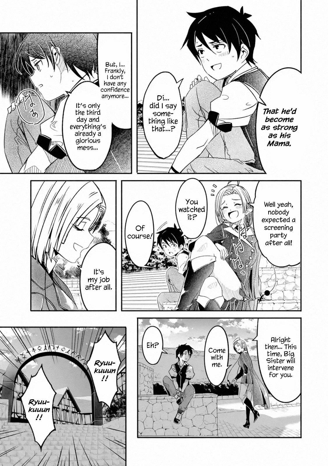 Mom, Please Don’t Come Adventuring With Me! ~The Boy Who Was Raised By The Ultimate Overprotective Dragon, Becomes An Adventurer With His Mother~ Chapter 5.1 - Page 6