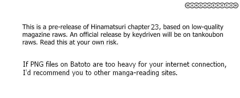 Hinamatsuri Chapter 23 - Page 1