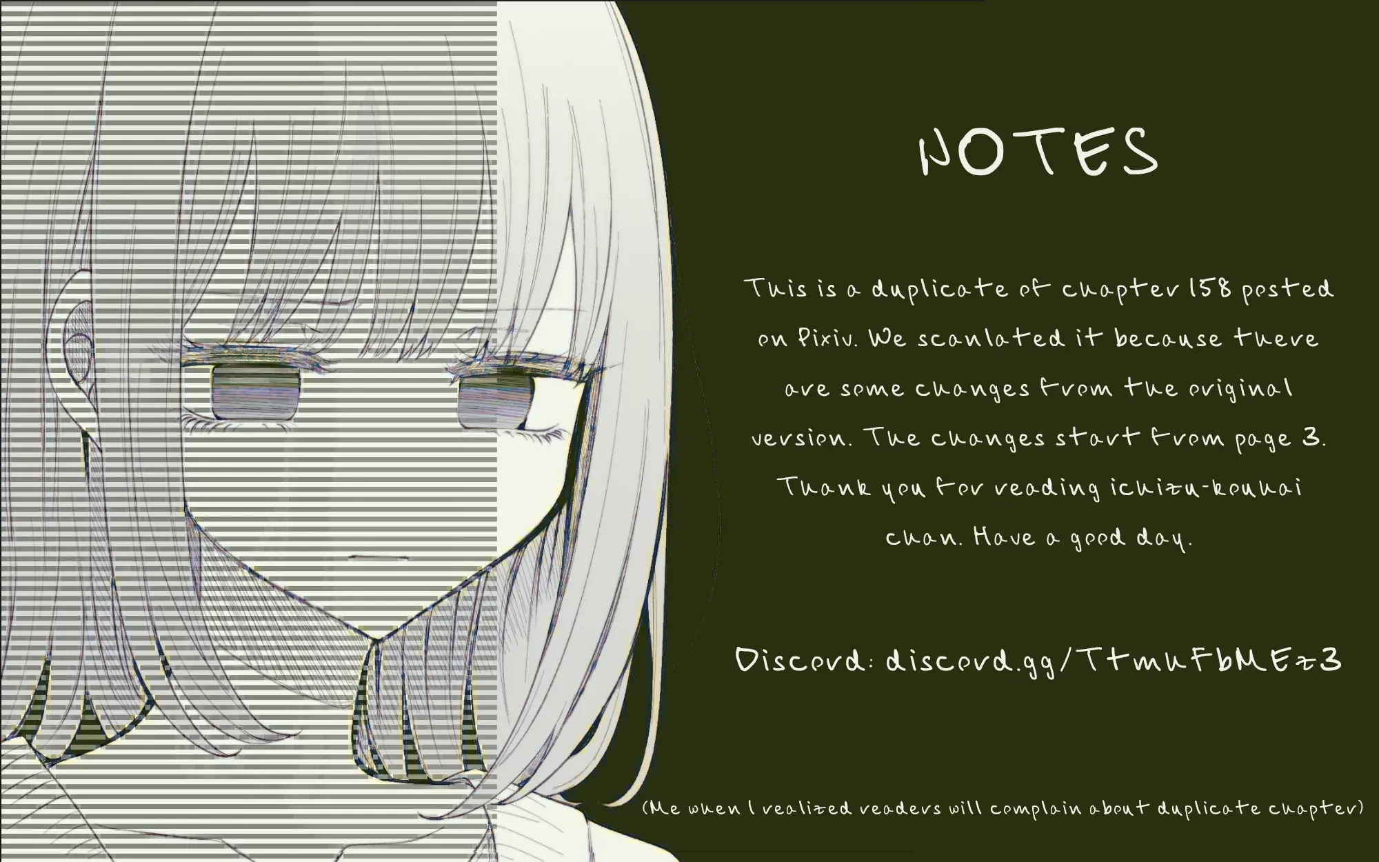 Ichizu De Bitch Na Kouhai Chapter 158.5 - Page 1