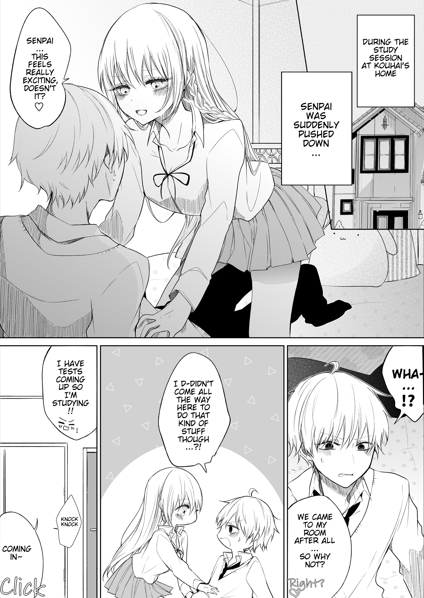 Ichizu De Bitch Na Kouhai Chapter 33 - Page 1