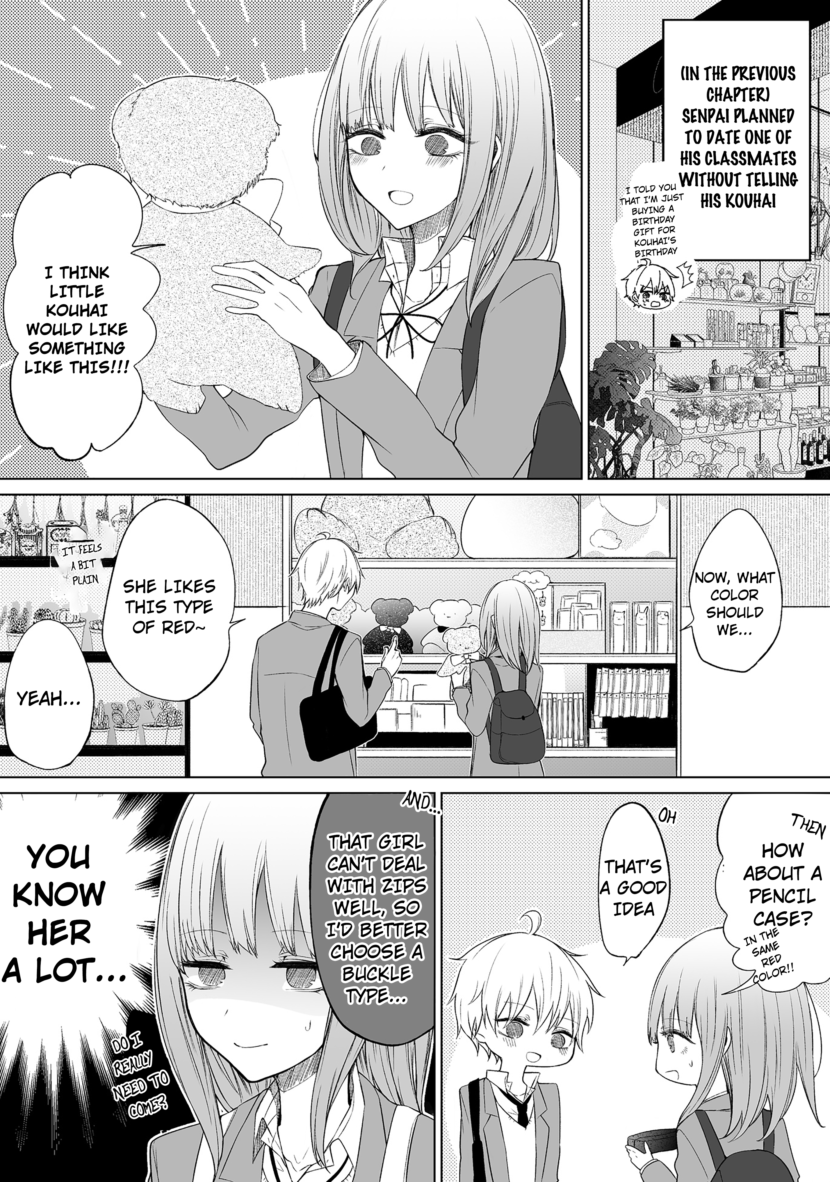 Ichizu De Bitch Na Kouhai Chapter 36 - Page 1