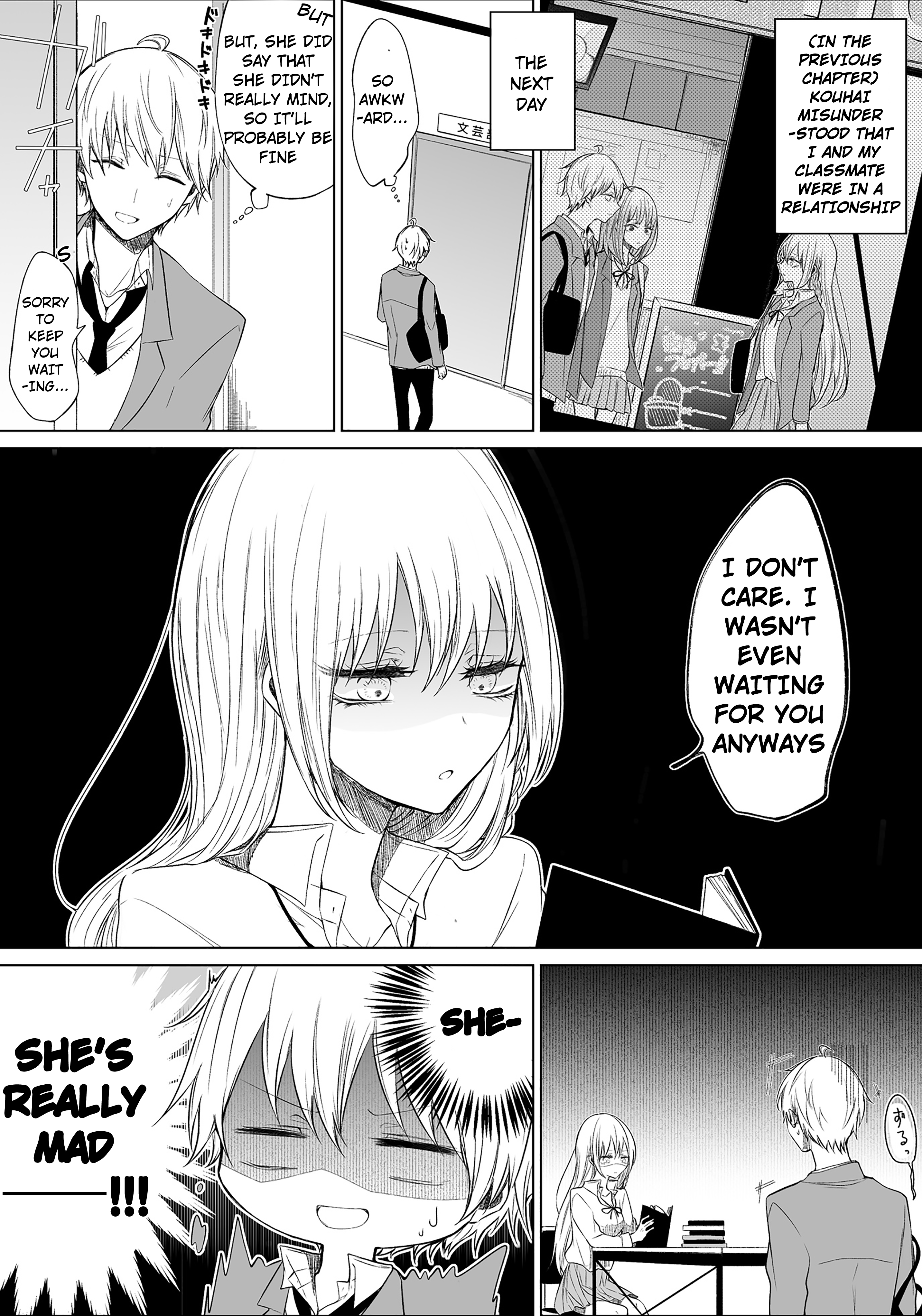 Ichizu De Bitch Na Kouhai Chapter 38 - Page 1