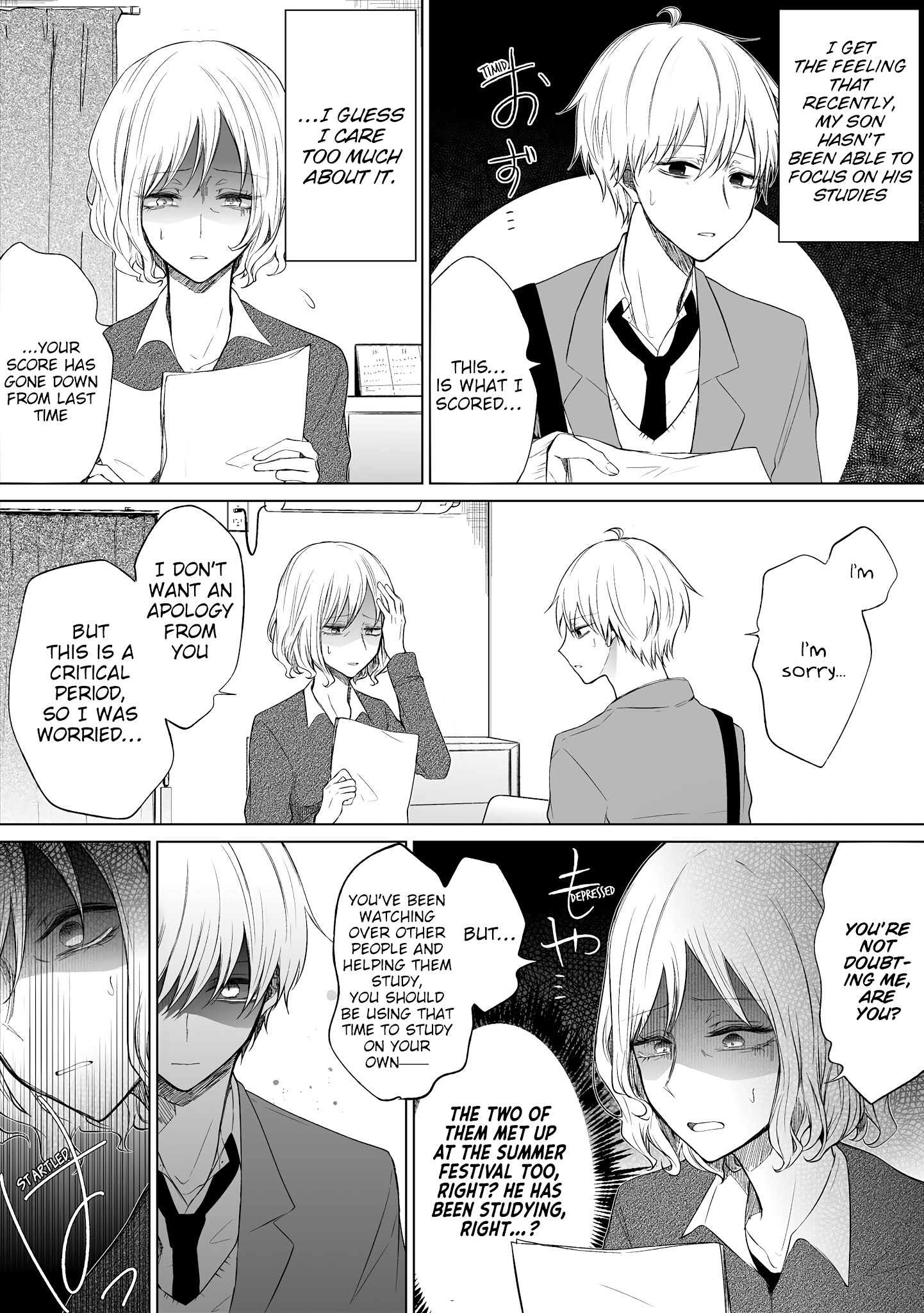 Ichizu De Bitch Na Kouhai Chapter 56 - Page 1