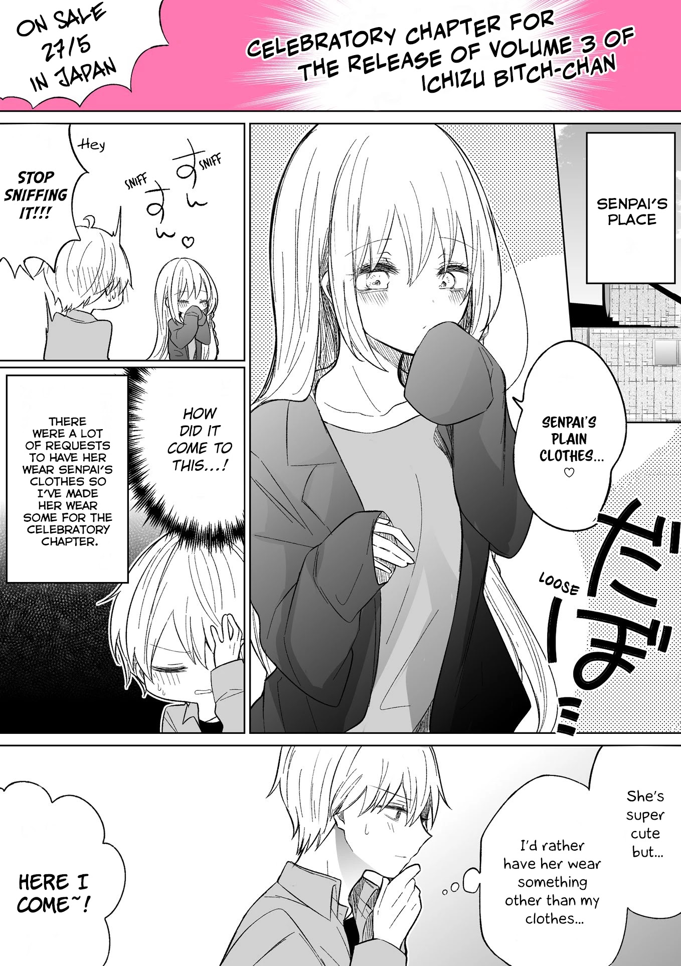 Ichizu De Bitch Na Kouhai Chapter 73.5 - Page 1