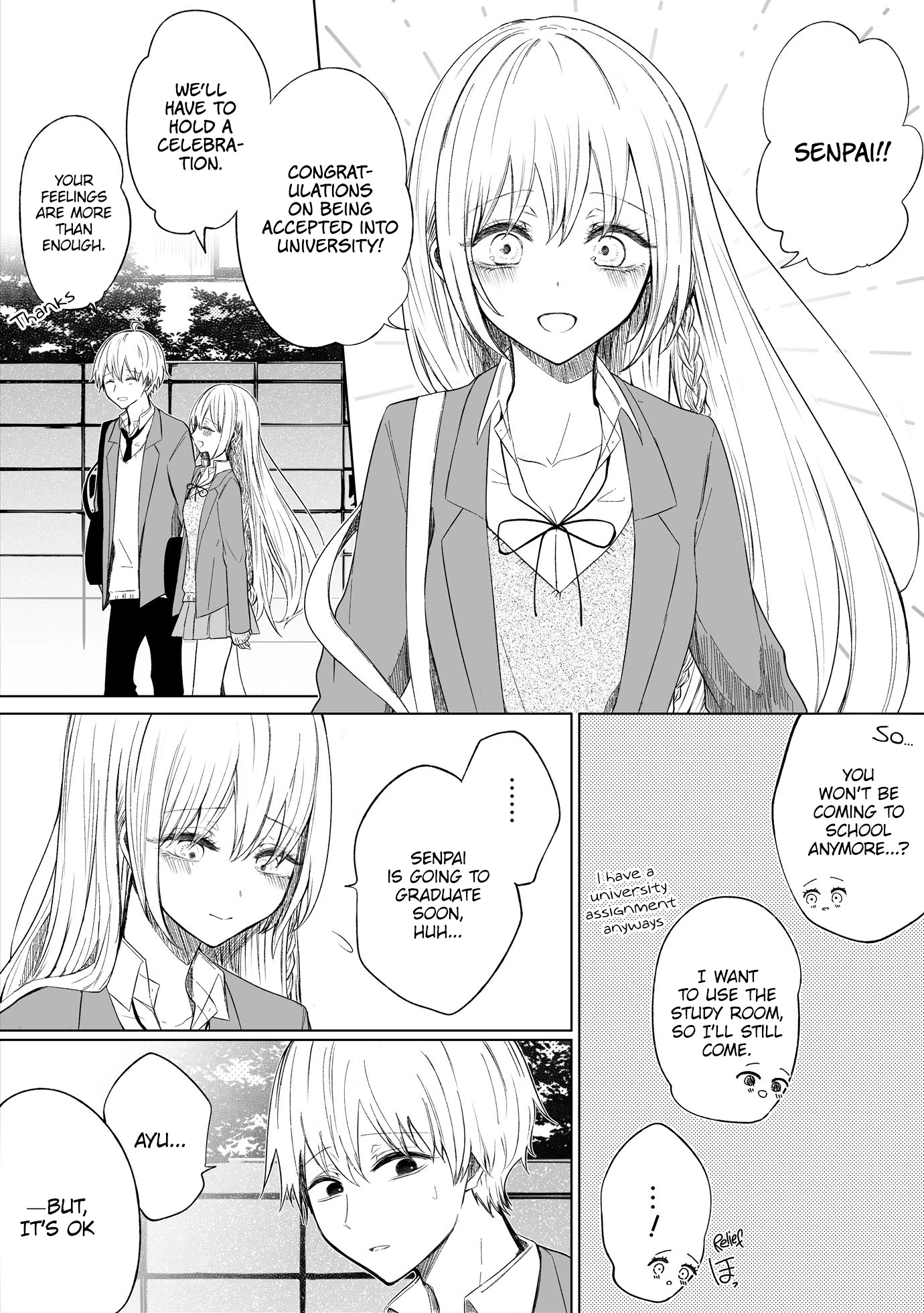 Ichizu De Bitch Na Kouhai Chapter 75 - Page 1