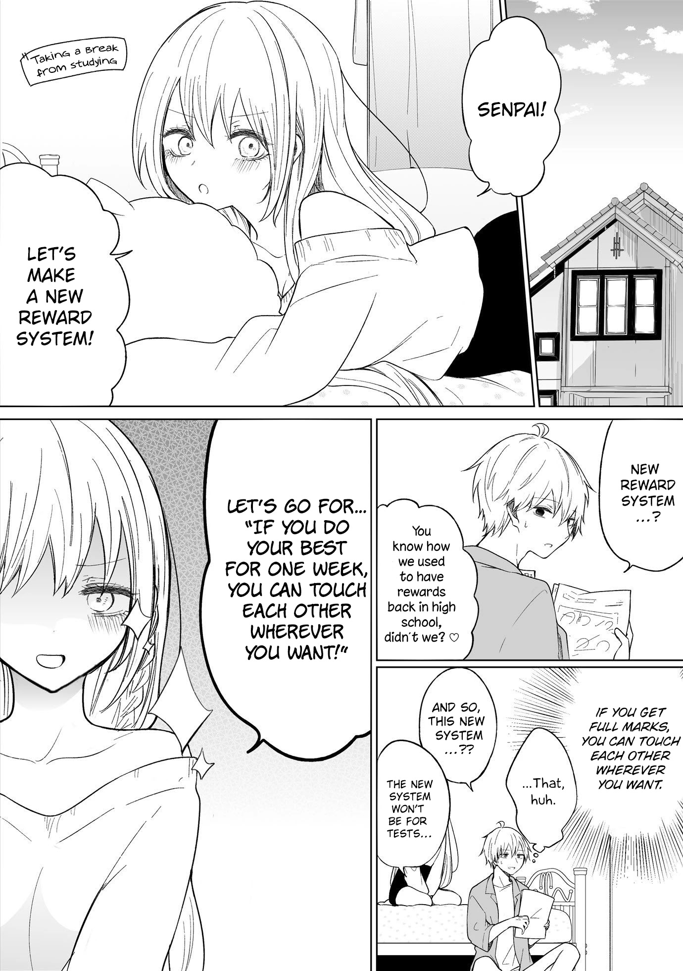 Ichizu De Bitch Na Kouhai Chapter 82 - Page 1