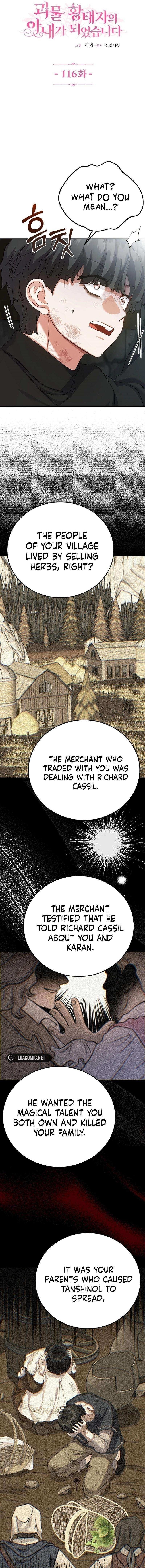 I Became the Wife of the Monstrous Crown Prince Chapter 116 - Page 1