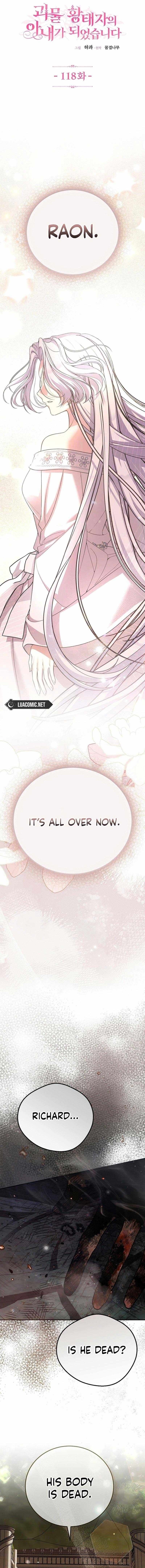 I Became the Wife of the Monstrous Crown Prince Chapter 118 - Page 1