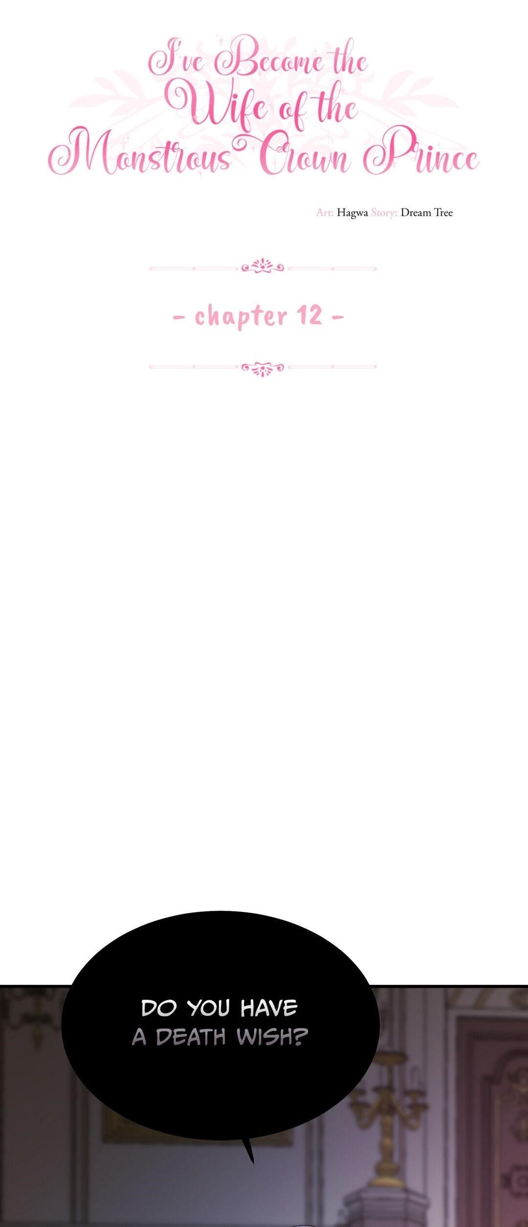 I Became the Wife of the Monstrous Crown Prince Chapter 12 - Page 1