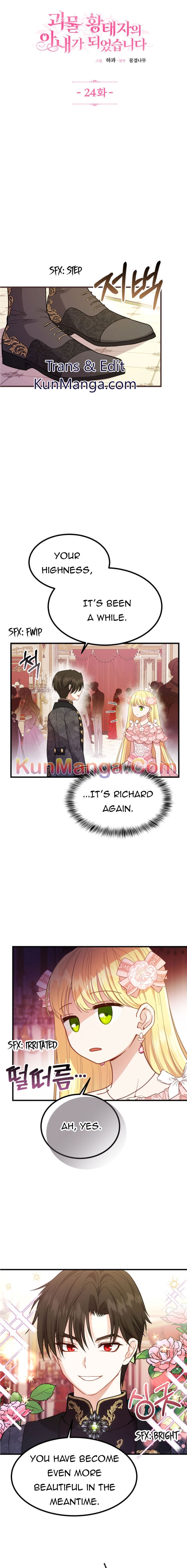 I Became the Wife of the Monstrous Crown Prince Chapter 24 - Page 1