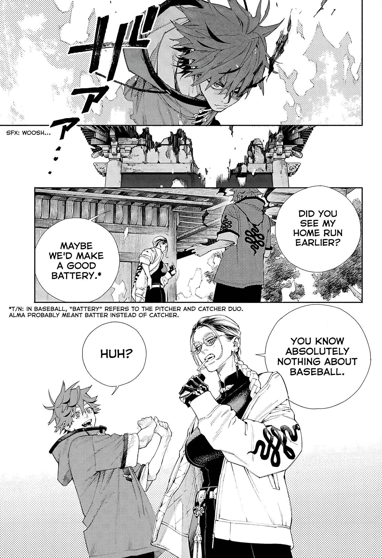 Gokurakugai Chapter 3 - Page 34