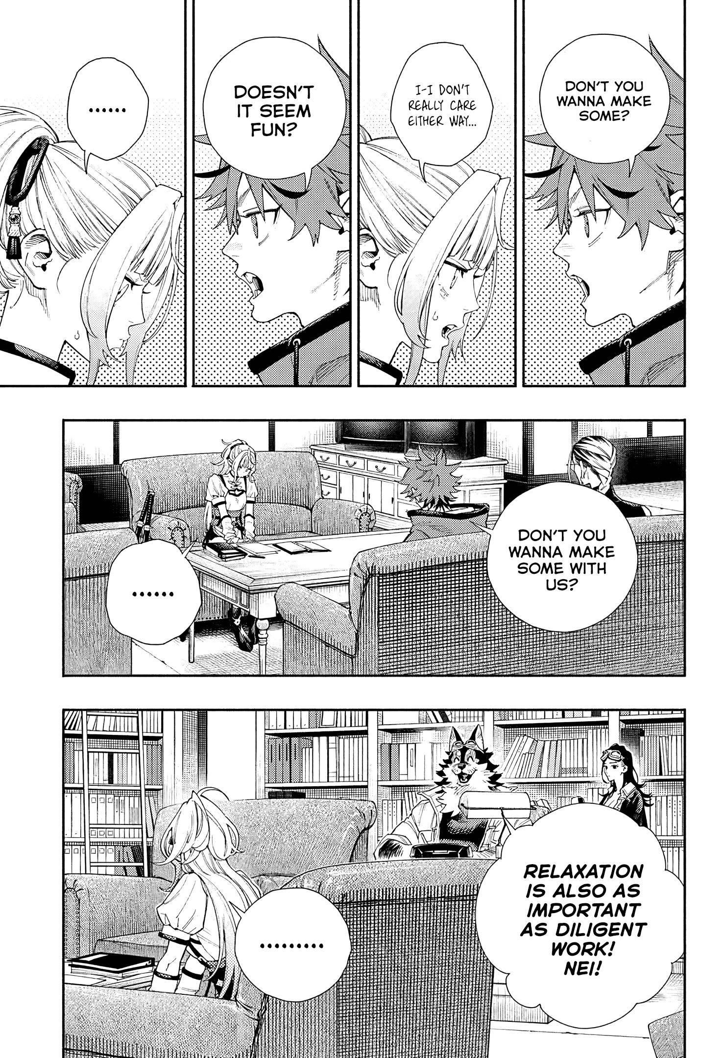 Gokurakugai Chapter 5.5 - Page 14