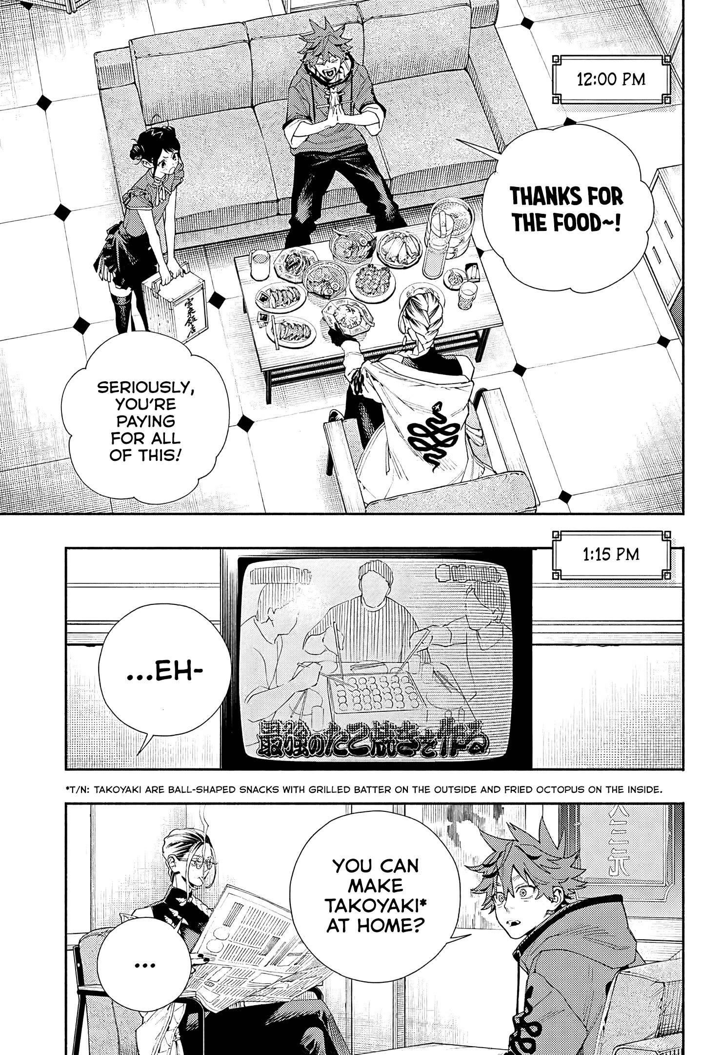 Gokurakugai Chapter 5.5 - Page 8