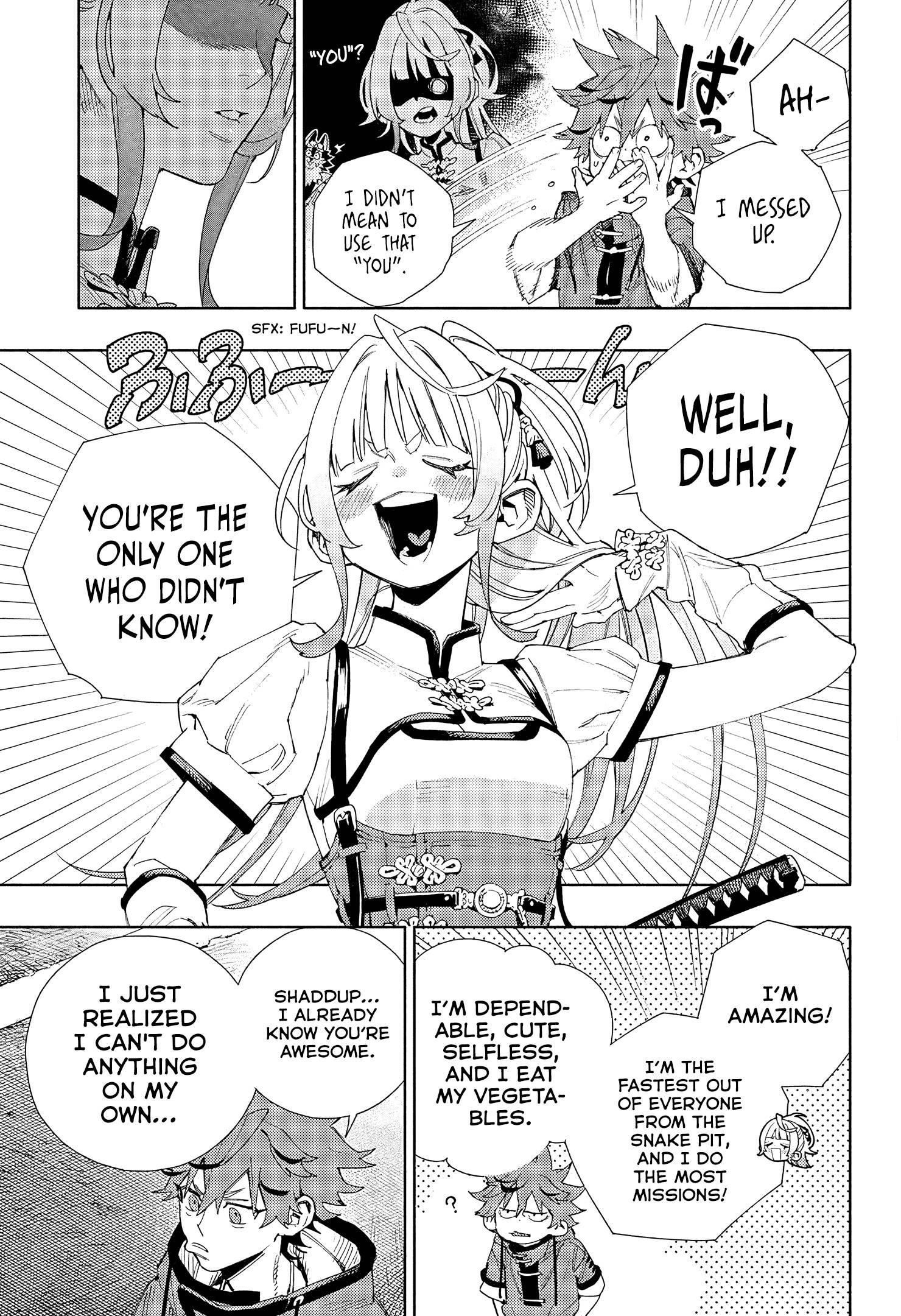 Gokurakugai Chapter 5 - Page 32