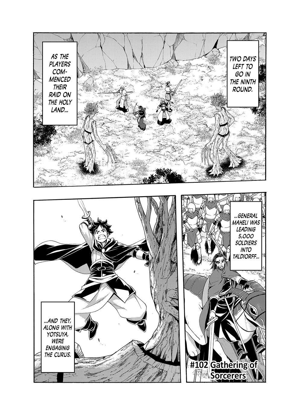 100 man no Inochi no Ue ni Ore wa Tatte Iru Chapter 102 - Page 1