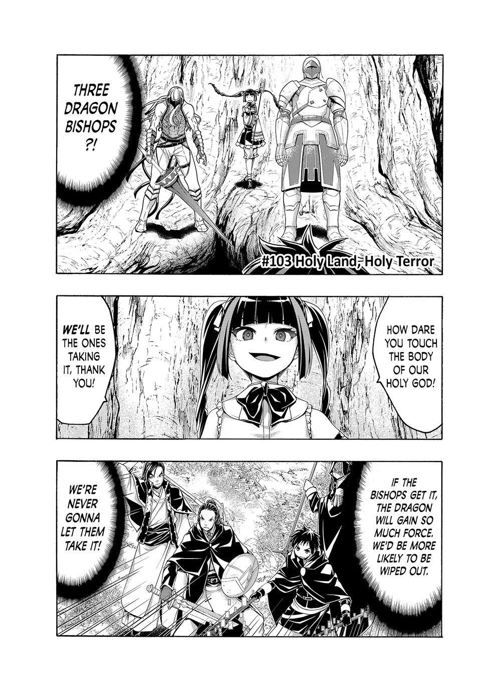 100 man no Inochi no Ue ni Ore wa Tatte Iru Chapter 103 - Page 1