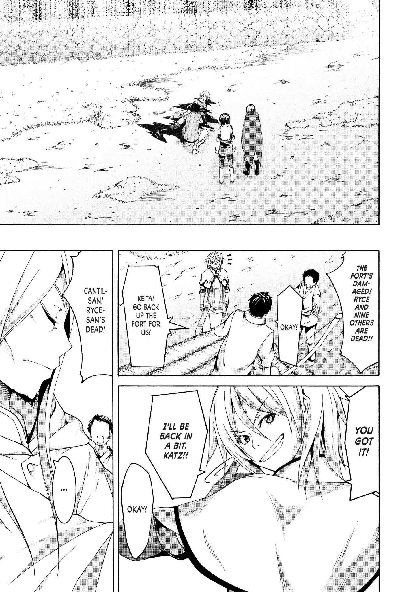 100 man no Inochi no Ue ni Ore wa Tatte Iru Chapter 17 - Page 35