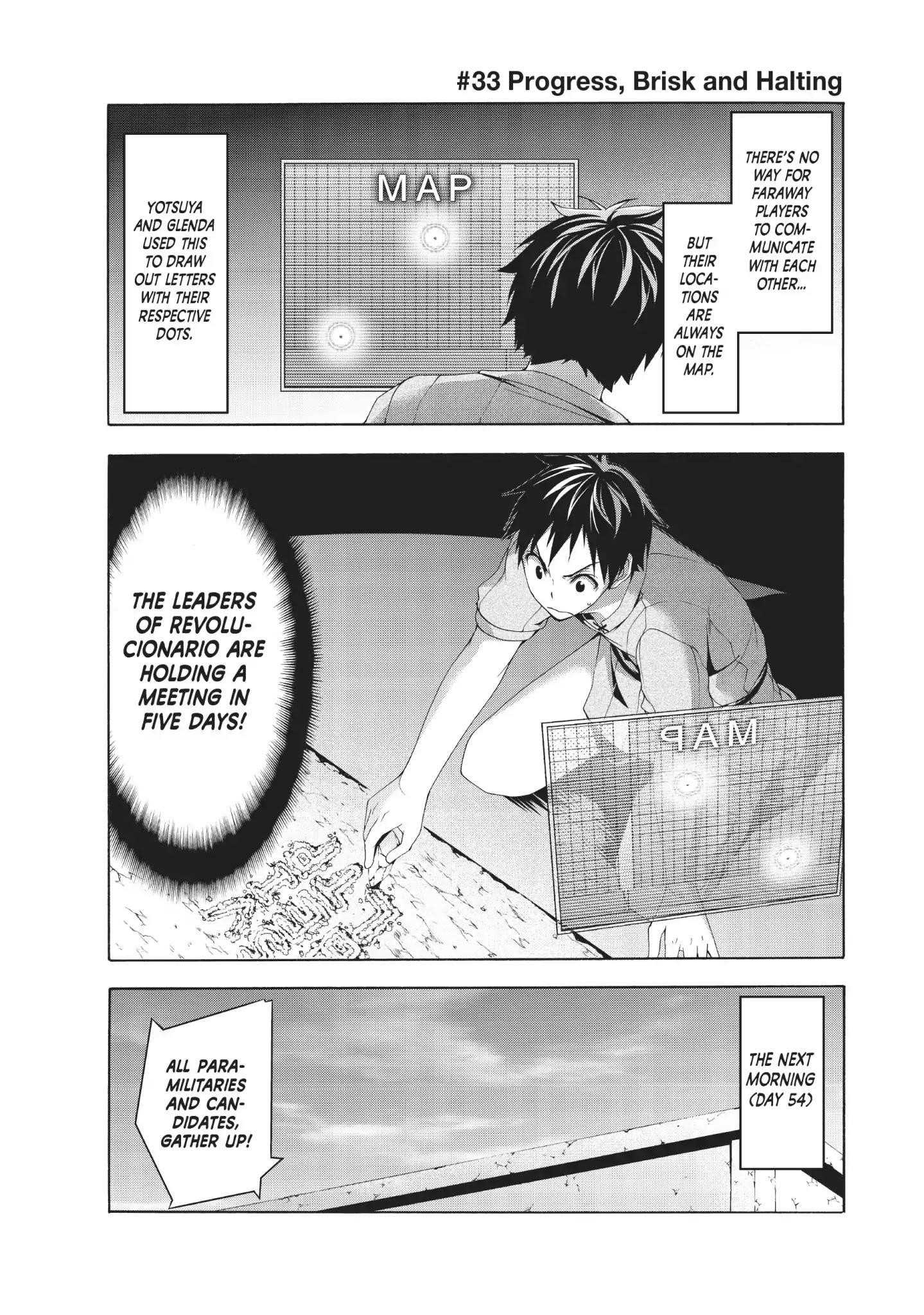 100 man no Inochi no Ue ni Ore wa Tatte Iru Chapter 33 - Page 1