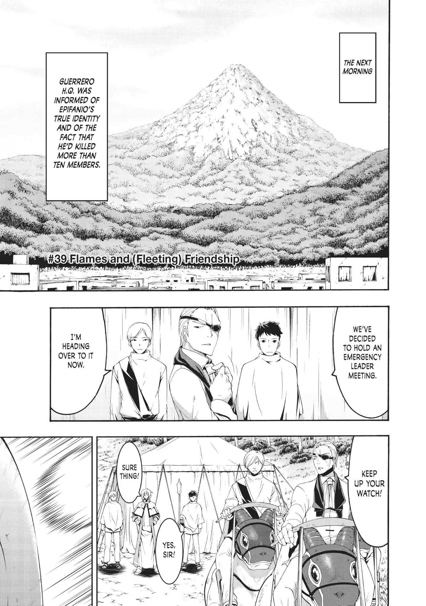 100 man no Inochi no Ue ni Ore wa Tatte Iru Chapter 39 - Page 1