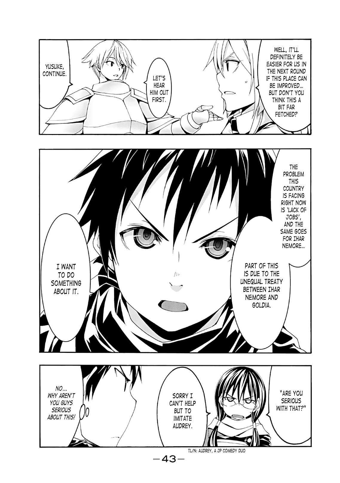 100 man no Inochi no Ue ni Ore wa Tatte Iru Chapter 46 - Page 4